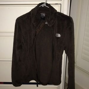 The North Face brown Osito fleece jacket
